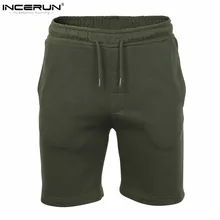 INCERUN однотонные дизайнерские простые мужские шорты летние мужские пляжные шорты в повседневном стиле для отдыха мужские шорты для бега Homme брендовая одежда 2XL