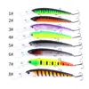 1 pièces Minnow pêche leurre Laser dur appât artificiel 3D yeux 16cm 21g Wobblers pêche brochet carpe appât ► Photo 2/6