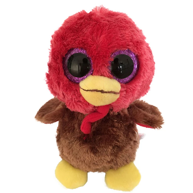 6 ''15 Cm Ty Beanie Boos Asli Thanksgiving Turki Mata Besar Boneka Hewan &  Ty Mewah Mainan Boneka Bayi Untuk Anak Anak Brithday Hadiah|Ty Baby|Eyes  Stuffed Animalsty Beanie Boos - Aliexpress