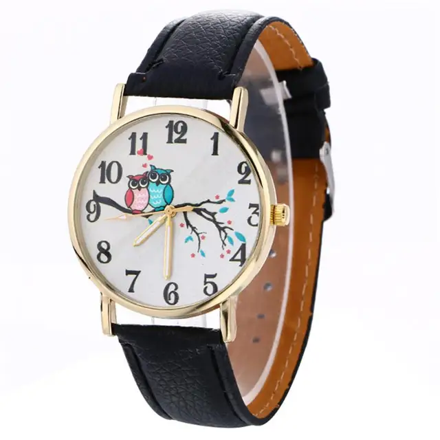 Splendid Cute Watches Student Girls Lovely Bracelet Watches Women Owl Pattern Qu Splendid Cute Watches Student Girls Lovely Bracelet Watches Women Owl Pattern Qu