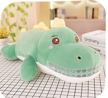 huge 120cm cute cartoon dinosaur plush toy down cotton soft doll hugging pillow Christmas gift b1490