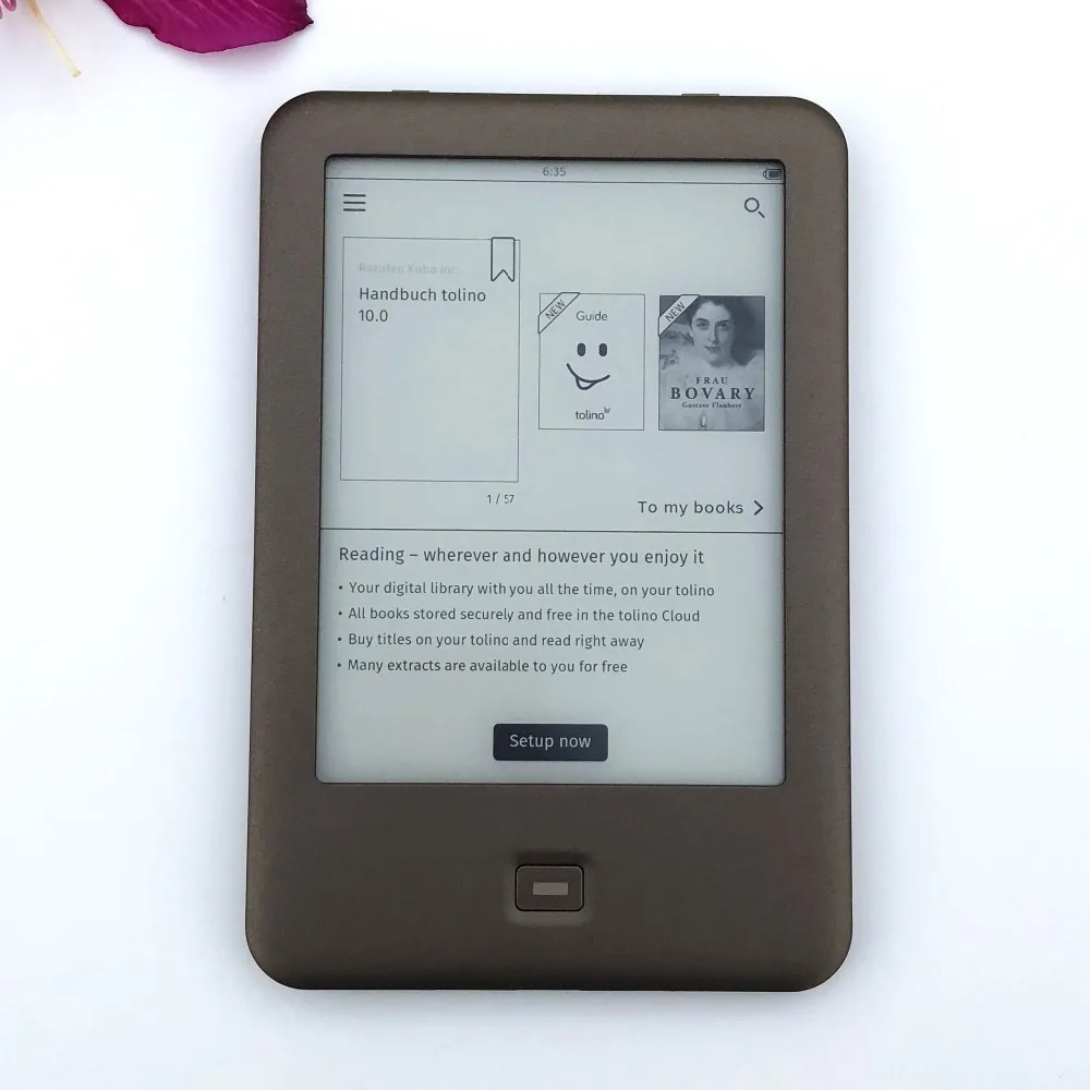 

ebook reader Tolino Shine 6'' e-ink 1024x758 libros 4GB e books Reader backlit electronic book