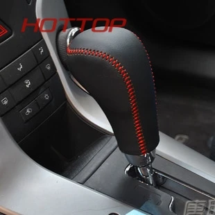 

leather shift knob handle Cover for Chevrolet Captive car styling