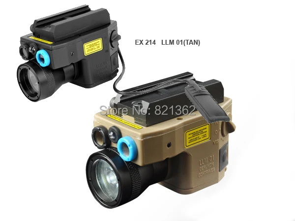 

Professional Red Laser Pointer Light ELEMENT LLM01 EX214 Tactical LED Flashlight