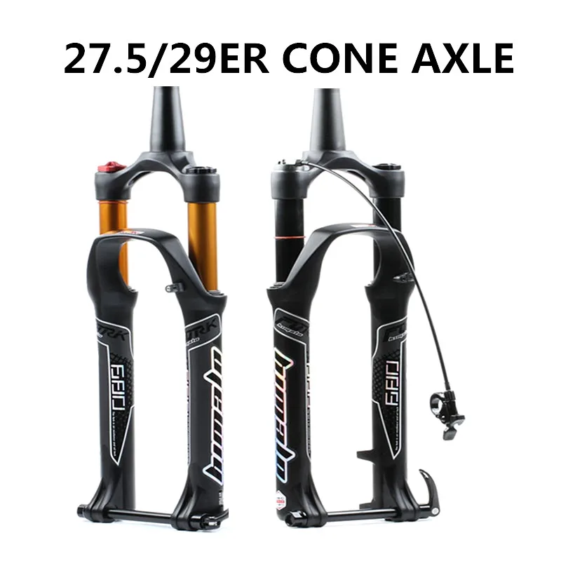 Manual Lock//Remote Lock Air Rebound Damper Mountain Bike HIMALO Suspension Front Fork 26//27.5//29 Inch Lightweight Aluminum Alloy Straight Tube Air Damping Suspension Fork
