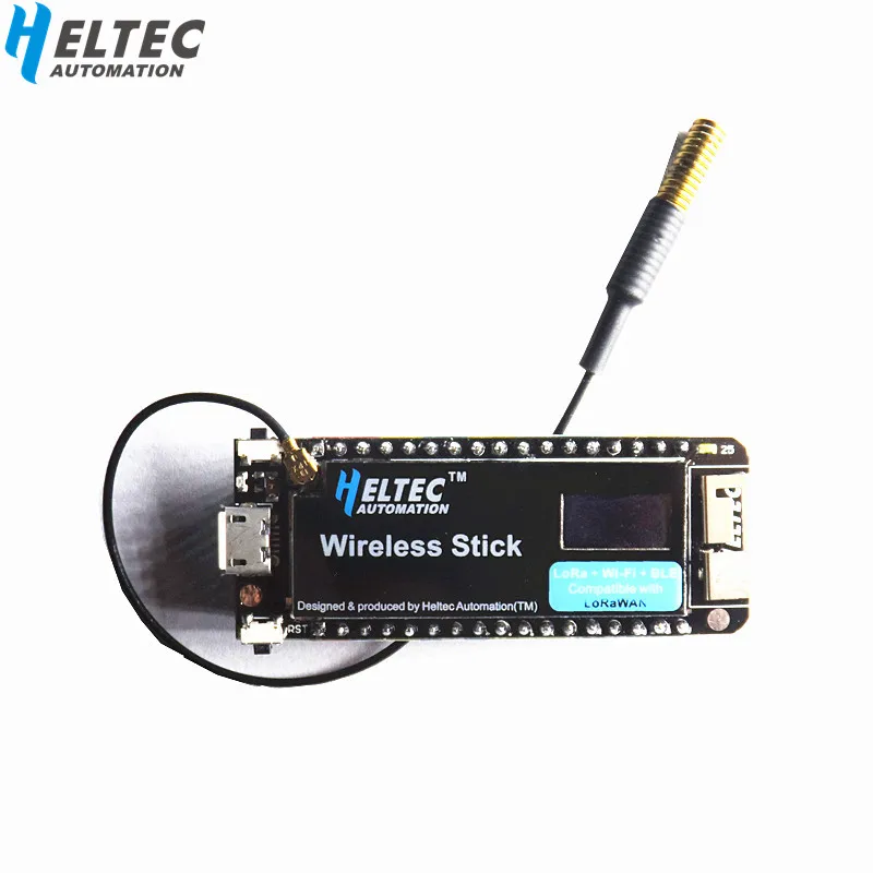 Heltec IOT Lora Беспроводная палка обновление esp32 lora/wifi lora макетная плата с 0,49 дюймовым oled-дисплеем 433HMZ/868 MHZ/915 MHZ