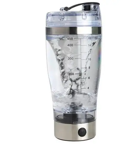  2016 Electric protein shaker blender my water bottle automatic movement vortex tornado 450ml bpa free detachable smart mixer cup 