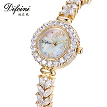 Difeini Top Brand Creative Women Watches Business Quartz Wrist Watches Fashion dress Ladies watch women relogio feminino