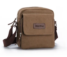2016 Vintage Canvas Men’s Crossbody Bag over Shoulder Messenger Bags Handbag Leisure Outdoor Travel Sport Hiking Zipper Bags