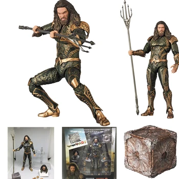 

DC Justice League Super Hero Aquaman Mafex 061 PVC Action Figure Toy Doll Christmas Birthday Gift