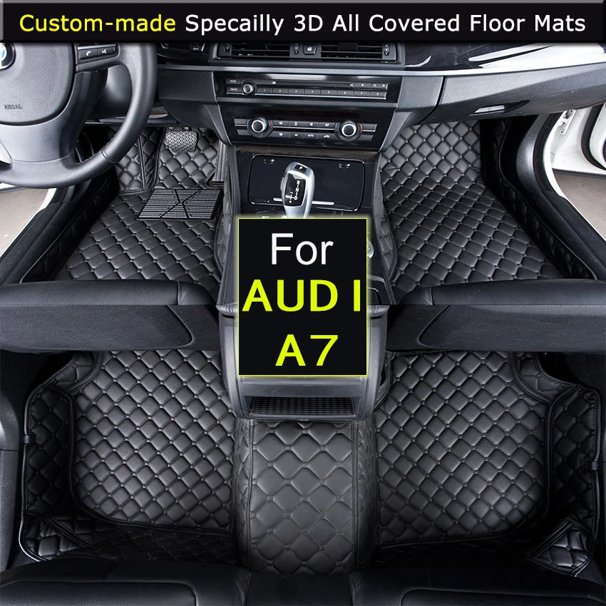 For AUDI A7 2012 Car Floor mats Car styling Foot Rugs Custom Car Floor
