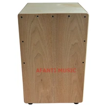 Afanti font b Music b font Catalpa Wood Natural Cajon font b Drum b font KHG
