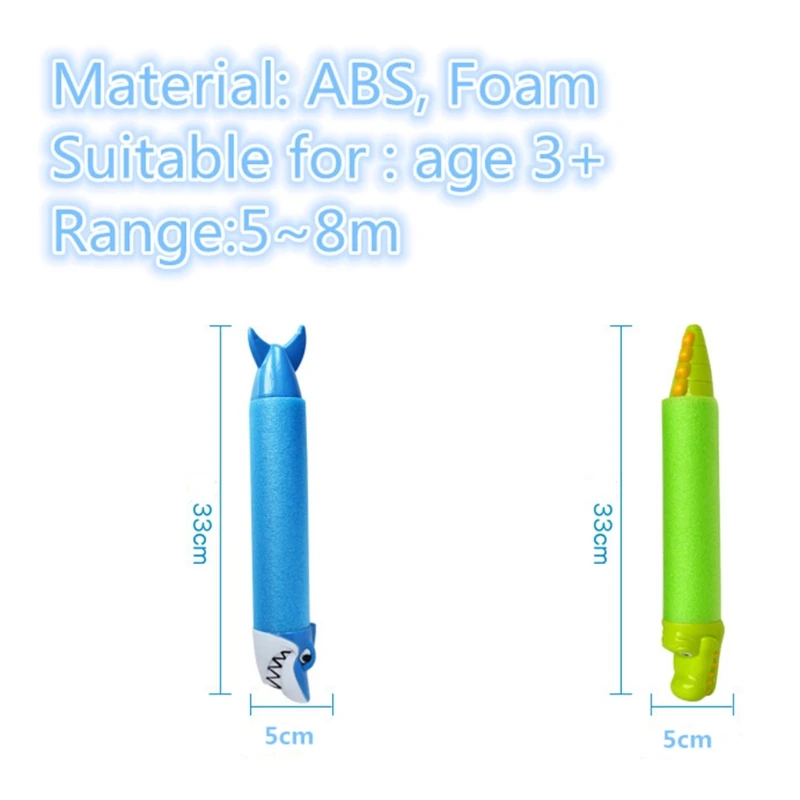 Новая Акула водяной пистолет пена вода Soaker водяная стрелялка бассейн пляж насос пистолет игрушка