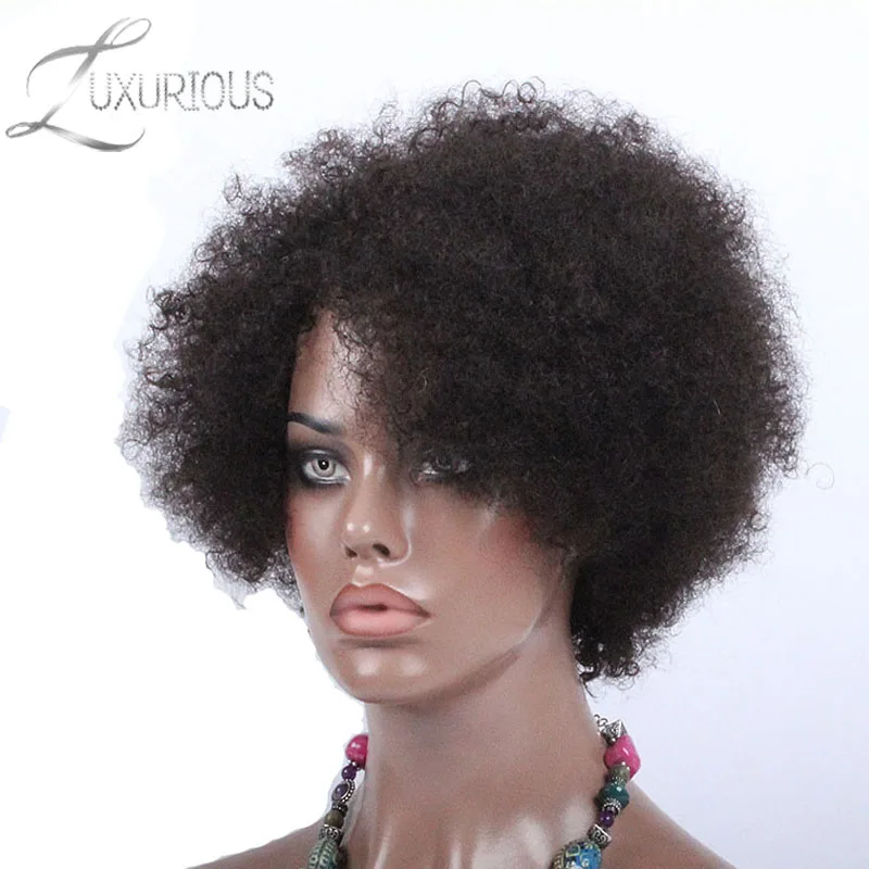 Online Buy Wholesale human hair afro wigs from China human hair afro