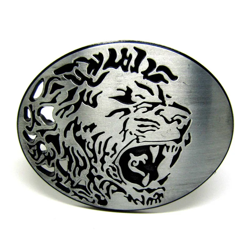 

New Design Hollow out lion Belt Buckle Brand Western Belt Buckle For Mens Accessories Suitable For 4cm Width Belt Drop shipping