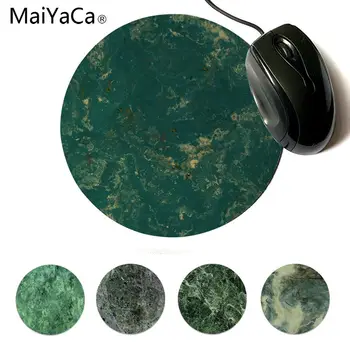 

MaiYaCa New Designs Green Marble Beautiful Anime Round Mouse Mat Computer Notbook Mousepad Gaming Mouse Pad