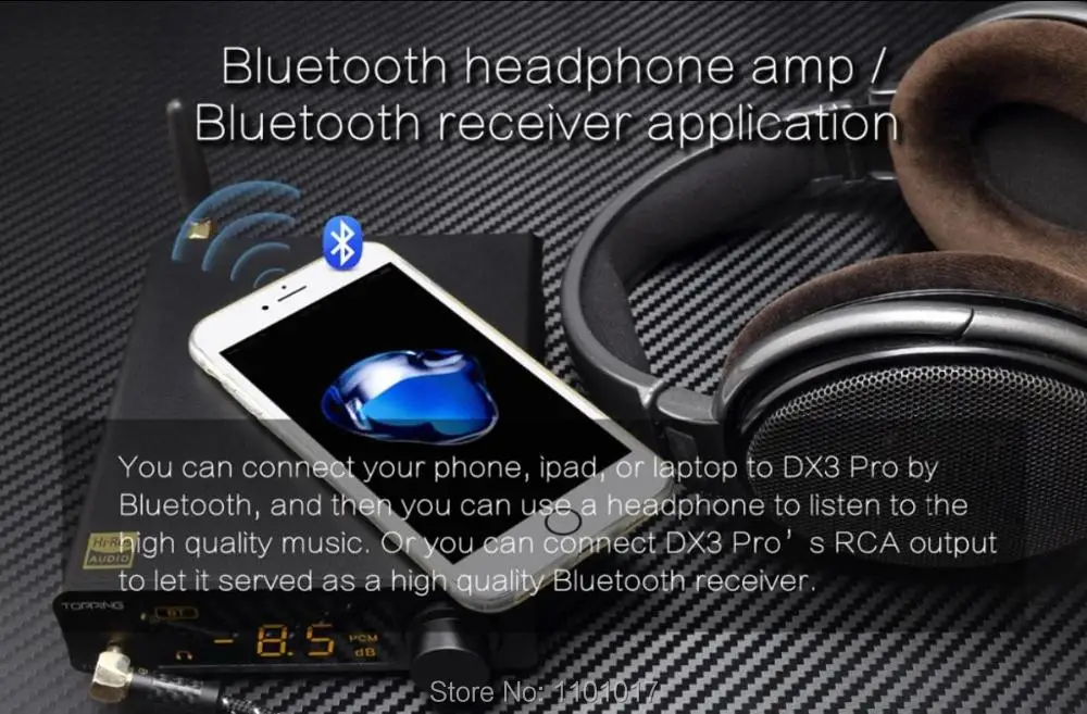 Топ DX3 PRO Настольный Bluetooth декодер AK4493 USB DAC XMOS XU208 DSD512 выход для наушников AK4493 OPA1612 с пультом дистанционного управления