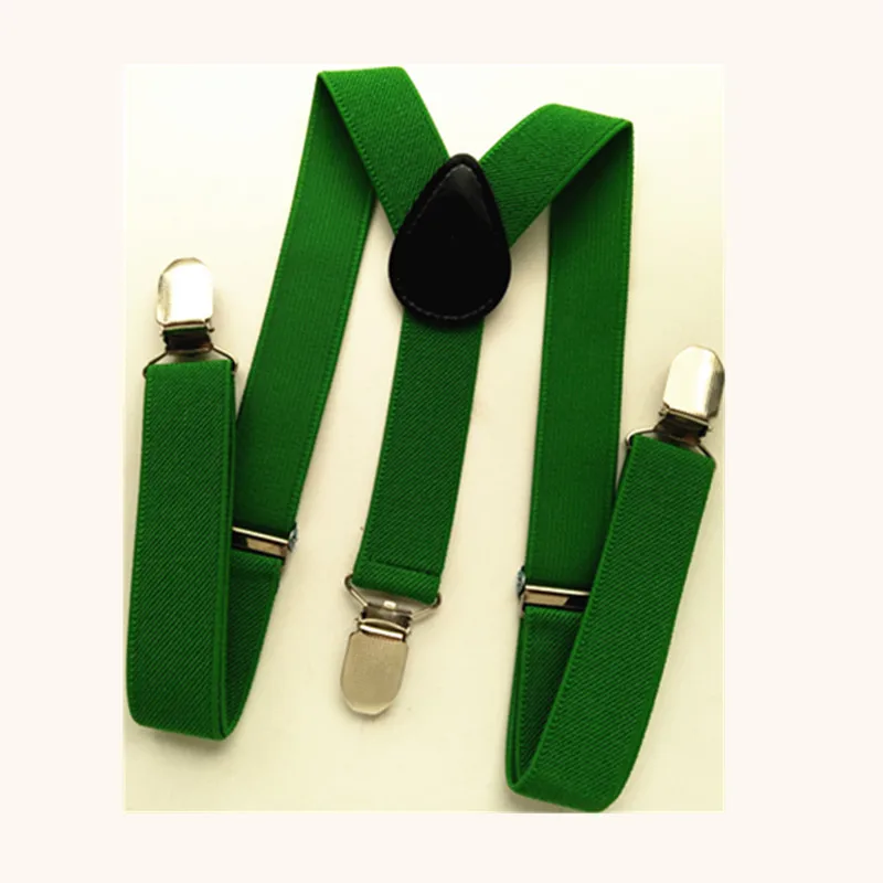 BD003 Fashion Unisex Baby Suspenders 3 Clips On Adult Suspender Y Back Kids Bracs