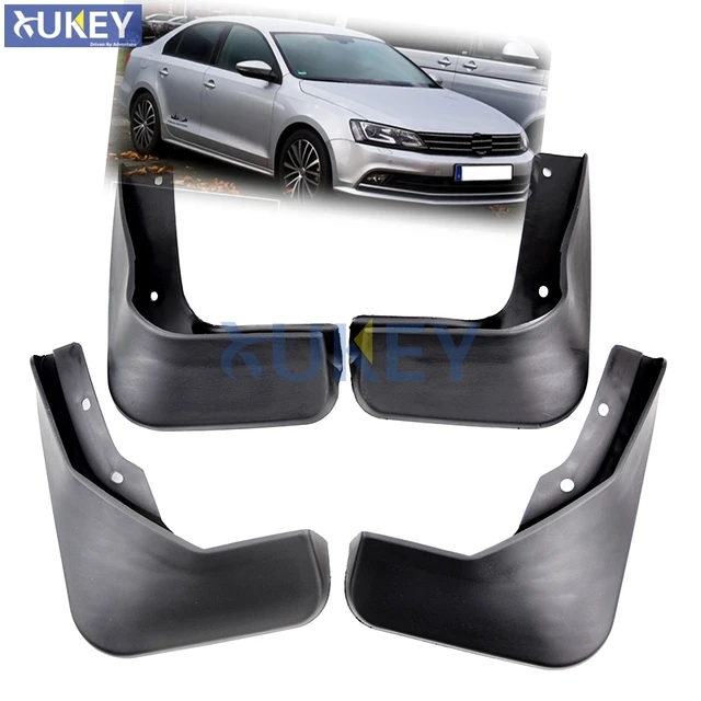 For Volkswagen Vw Jetta Sedan 2017 2016 Mudflaps Splash Guards For Volkswagen Vw Jetta Sedan 2017 2016 Mudflaps Splash Guards Front Rear Mud Flap Mudguards Fender Set Molded Flaps