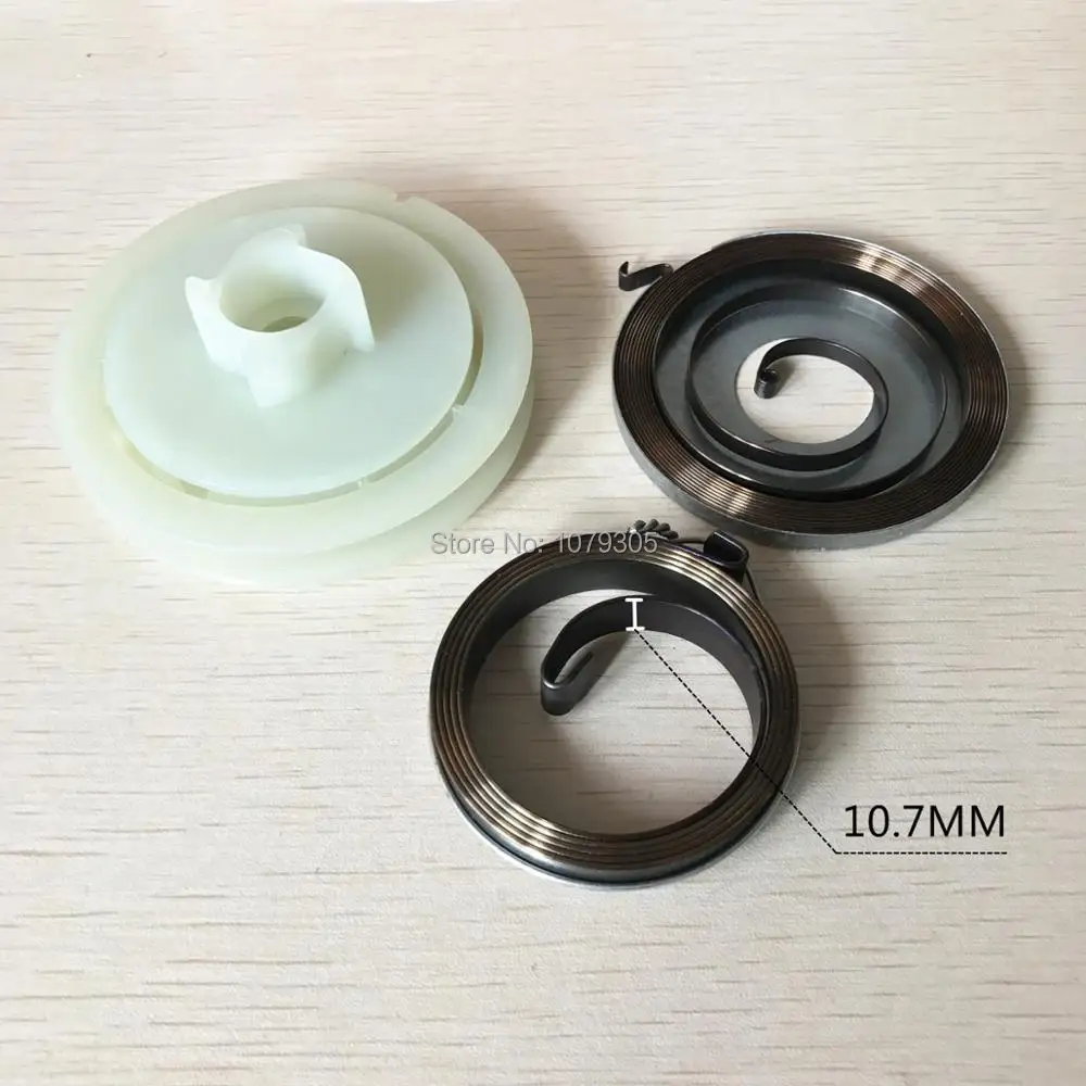 5800 58CC Chainsaw Easy Starter repair parts rope rotor with 2 Springs 4