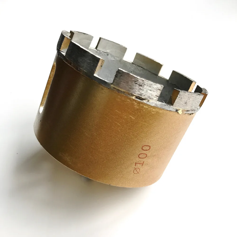 1pc marble hole saw 100*100*13mm diamond core bit drill bit for marble