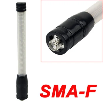 

New WALKIE TALKIE Antenna RT-210 Dual Band VHF High Gain SMA-Female Telescopic Handle Radio Antenna for BAOFENG