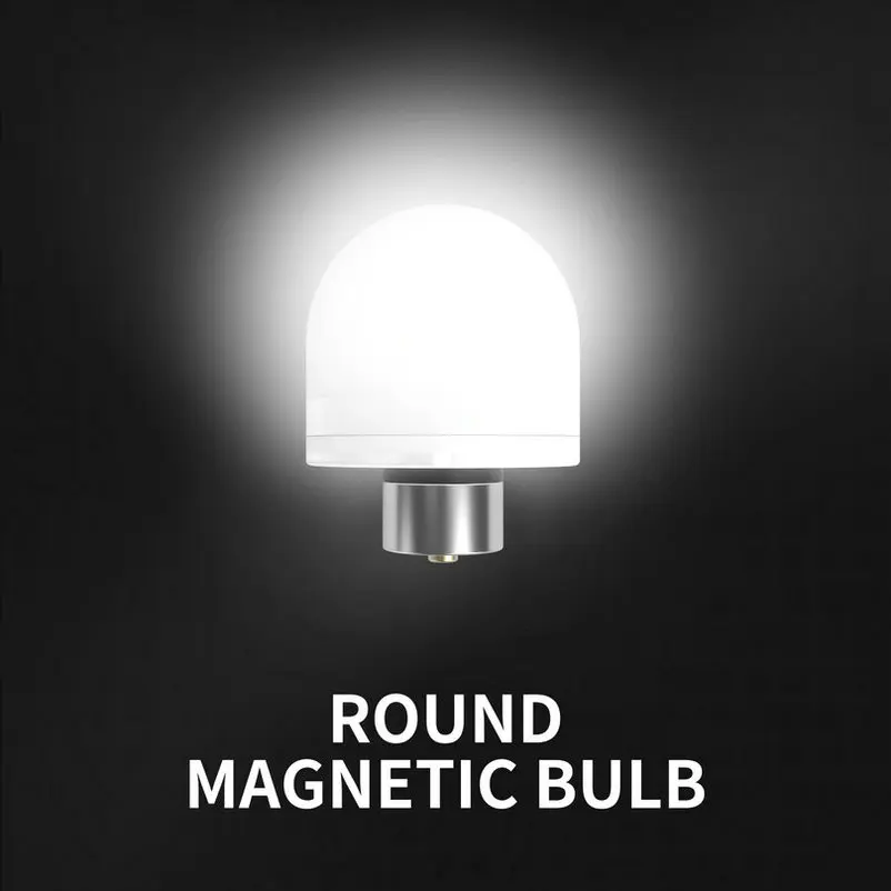 WSKEN round magnetic USB cable mini light bulb (3)