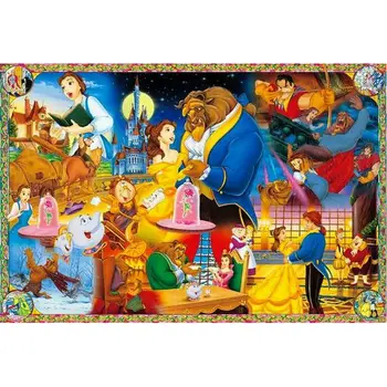 

5D DIY Diamond Painting Cross Stitch Character Beauty and the Beast Diamond Embroidery Full drill Resin inlaid Needlework