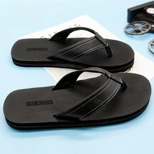 Gienig 2017 Men's slippers summer outdoor heavy bottom tide casual sandals flip-flops for home indoor anti-skid slippers цена Gienig 2017 Men's slippers summer outdoor heavy bottom tide casual sandals flip-flops for home indoor anti-skid slippers цены онлайн