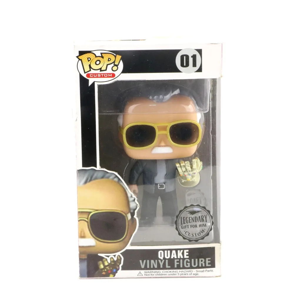 Funko Pop Avengers Endgame Stan Lee Quake Action Figures