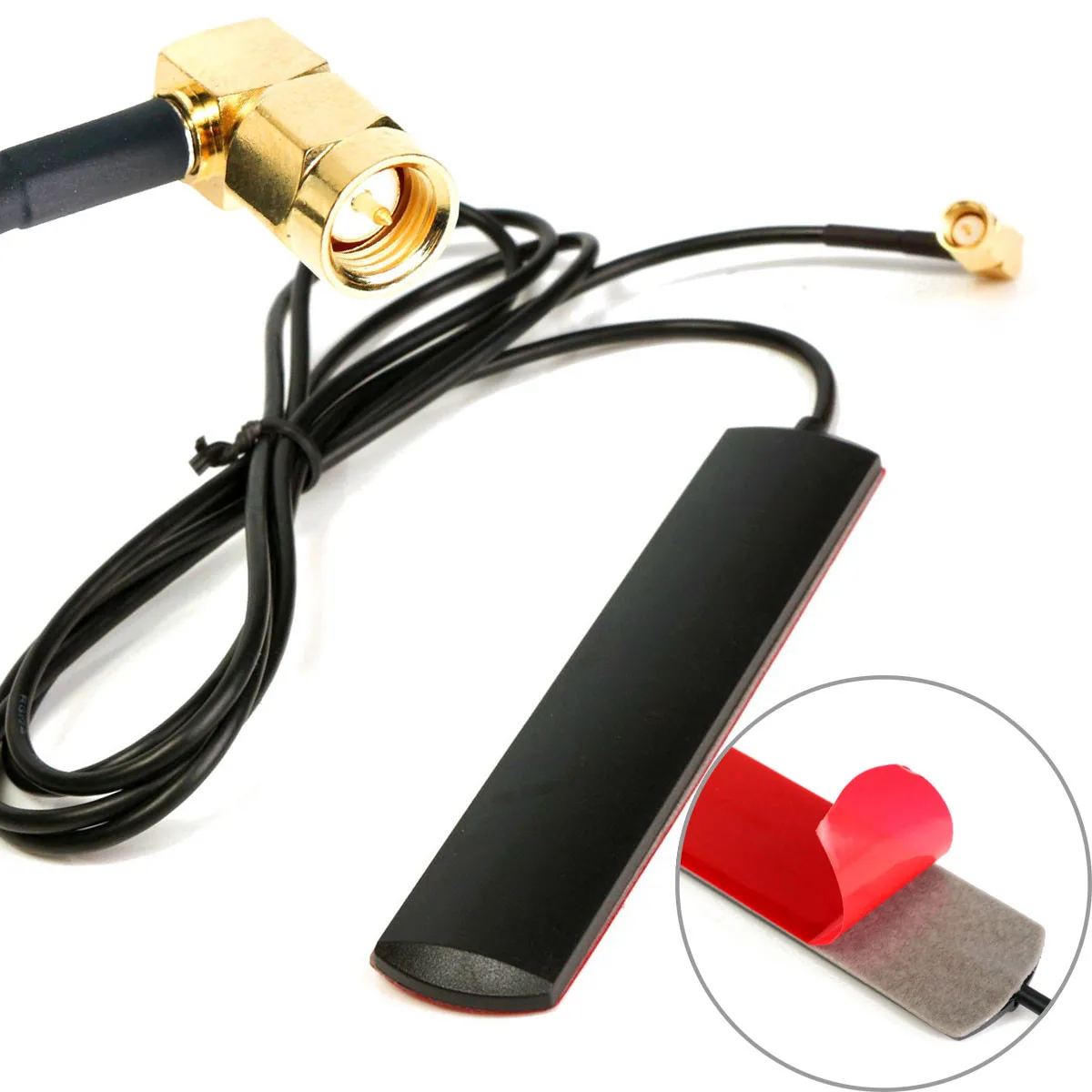

GSM GPRS Antenna 433 Mhz 2.5dbi Cable SMA Male Universal DAB Patch Aerial