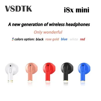 

VSDTK In Ear Buds Earpiece Headsets Mini I8x Bluetooth Earphones Sport earphones Wireless Earbuds For Apple Iphone Android