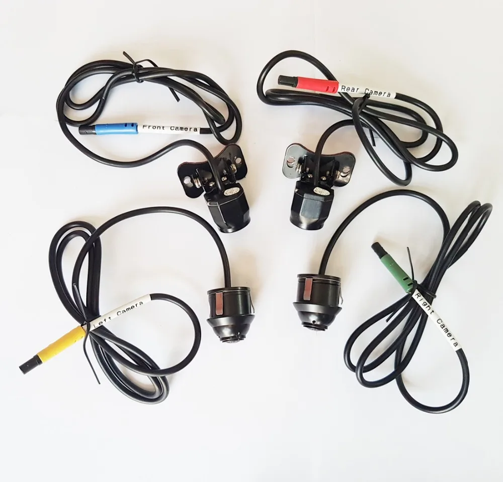 Sistema de Monitoramento para Volvo Szdalos Newst Surround View Xc90 Pássaro Vista Sistema Câmera 4 ch 1080 p Dvr 3d hd 360 13 High Quality Automóveis e motos