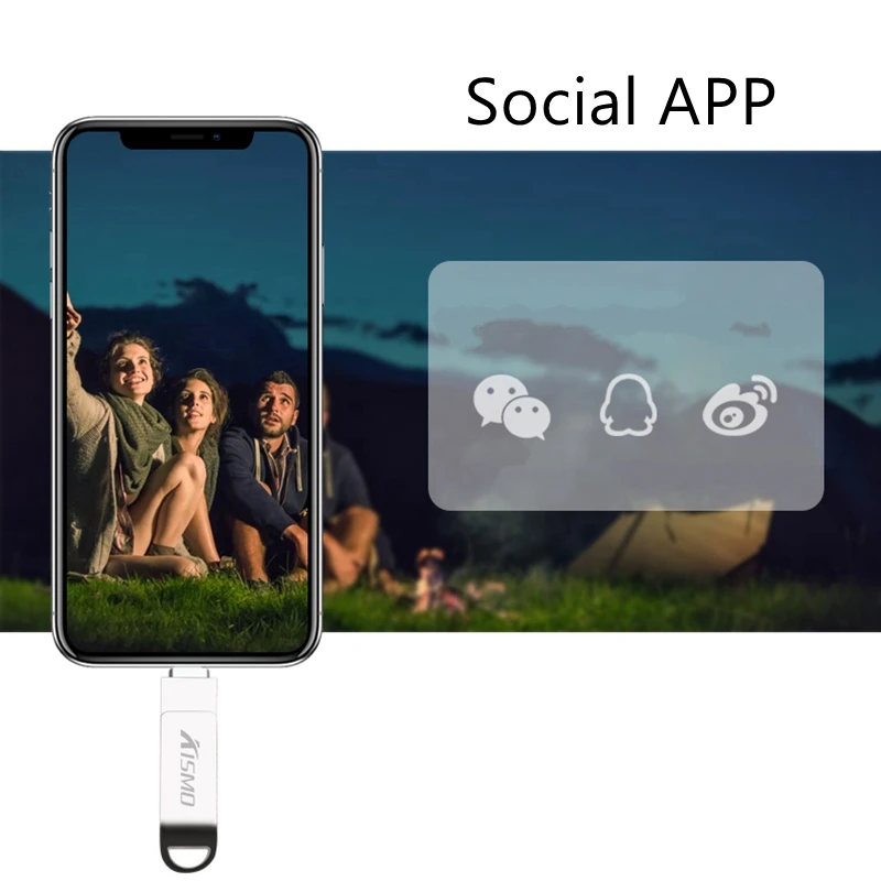 Kismo мини USB флэш накопитель портативный OTG для iPhone X 8 7 6 Plus 6S 5S 5C ipad Mini Air 2 Pro|micro usb memory