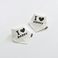 Горячая Распродажа, 2 шт./партия, детские нагрудники, бандана, хлопковые двухслойные Слюнявчики для мальчиков и девочек, треугольные нагрудники, бандана, детское полотенце