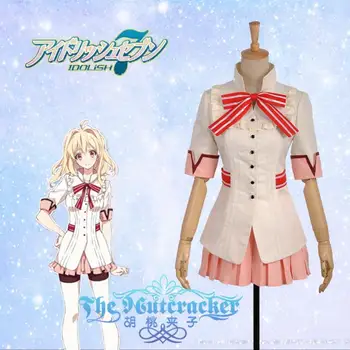 

[STOCK] 2018 Anime IDOLiSH 7 TAKANASHI TSUMUGI SJ Uniform Cosplay Costume Any Size For Halloween Free Shipping customize New.