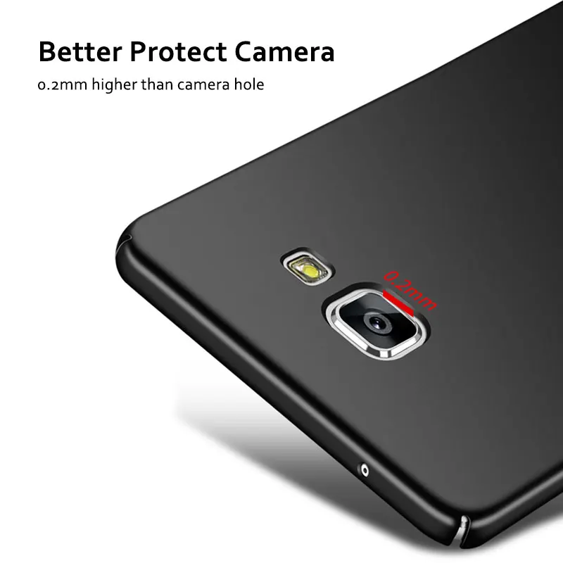 CHOEOIWE тонкие матовые жесткие чехлы для Samsung Galaxy A520F A320F A3 A5 2017 A7 A720F задняя крышка