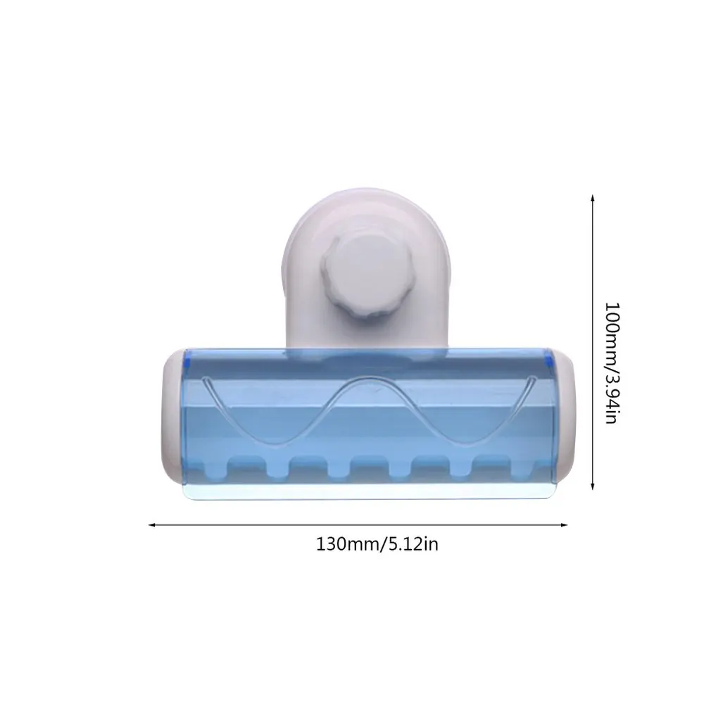 Креативные 6 крючков для ванной зубной щетки стойки Крючки на присоске настенное крепление держатели для зубных щеток пылезащитный чехол