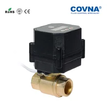 DN20 DC24V Электрический Контроль времени Латунь 2 pc шаровой внутренняя резьба клапана