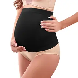 Гибкие хлопковые пояс для беременных женщин для похудения живота уход ремень тонизирующий Bellyband Фиксирующий Ремень