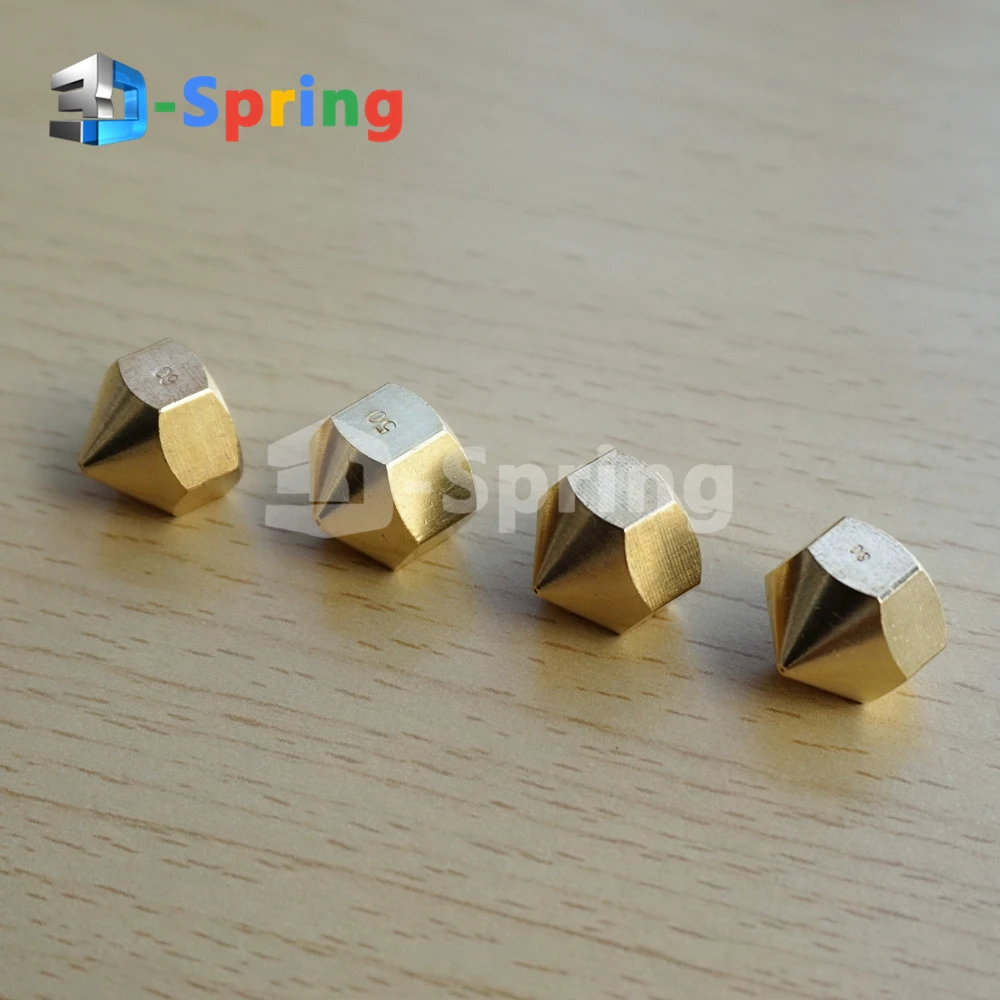M10 сопло с внутренней резьбой 0 3 мм 4 5 6 медь (не латунь) * 1 25 для Reprap Budaschnozzle