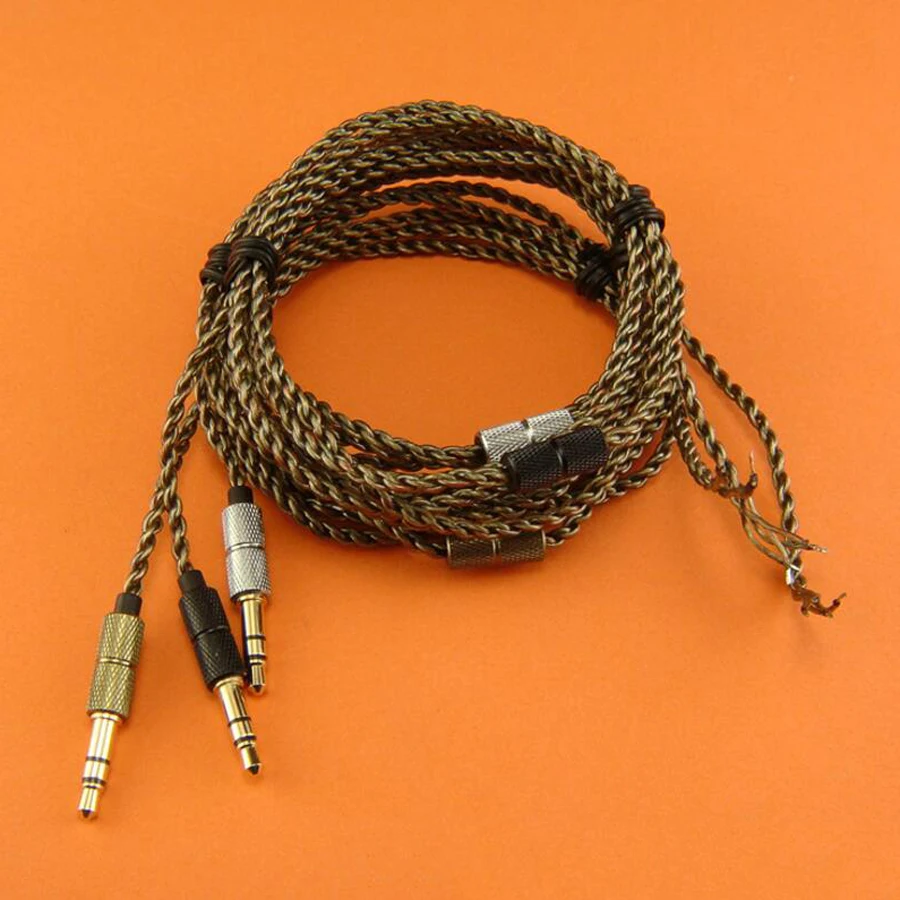 Upgrade Diy Earphone Cable Hifi Replacement Audio Cables Wire Twist