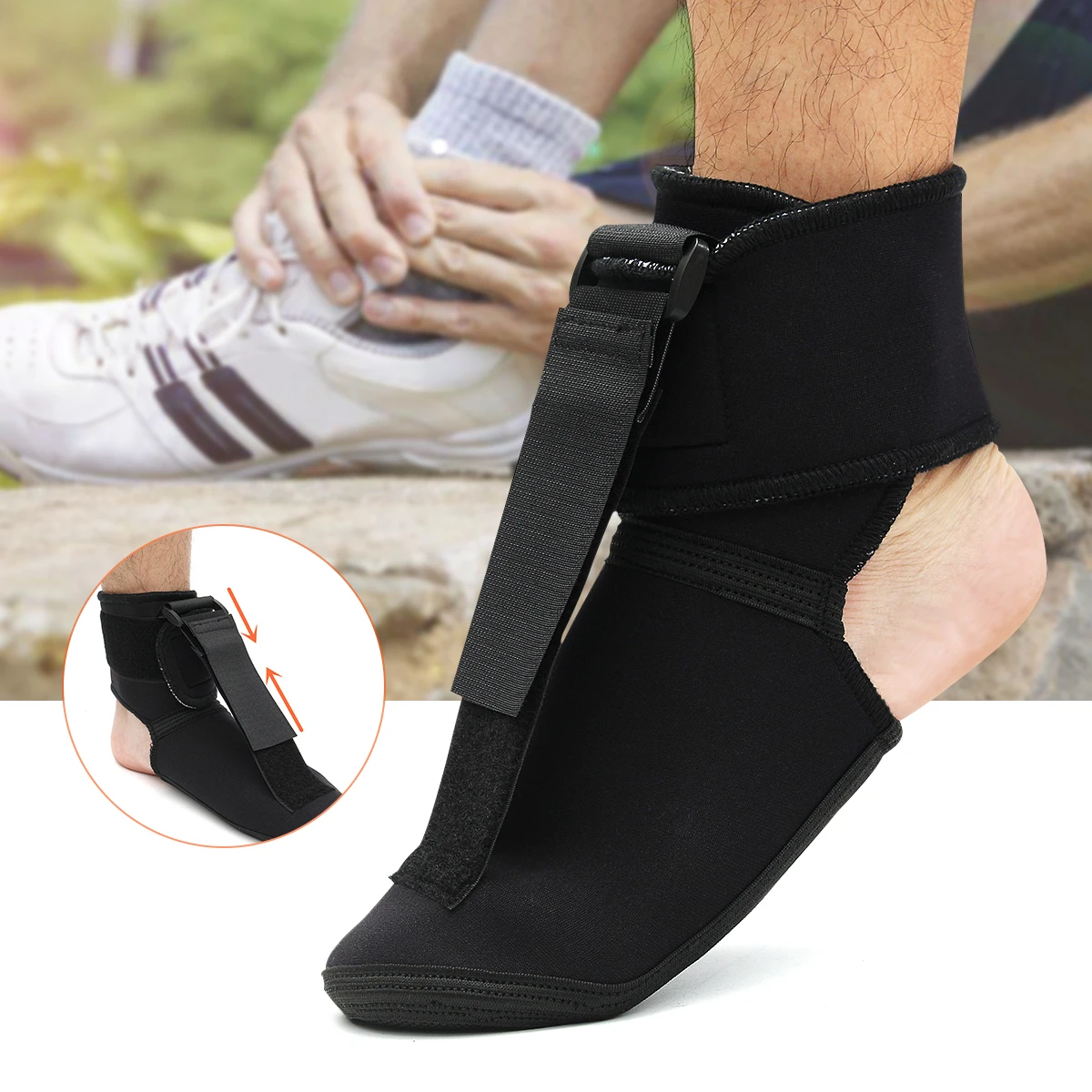 

Anti Slip Plantar Fasciitis Night Splint Supportboxia 3size Adjustable Foot Toe Brace Prevents Shortening Plantar Fascia Fit