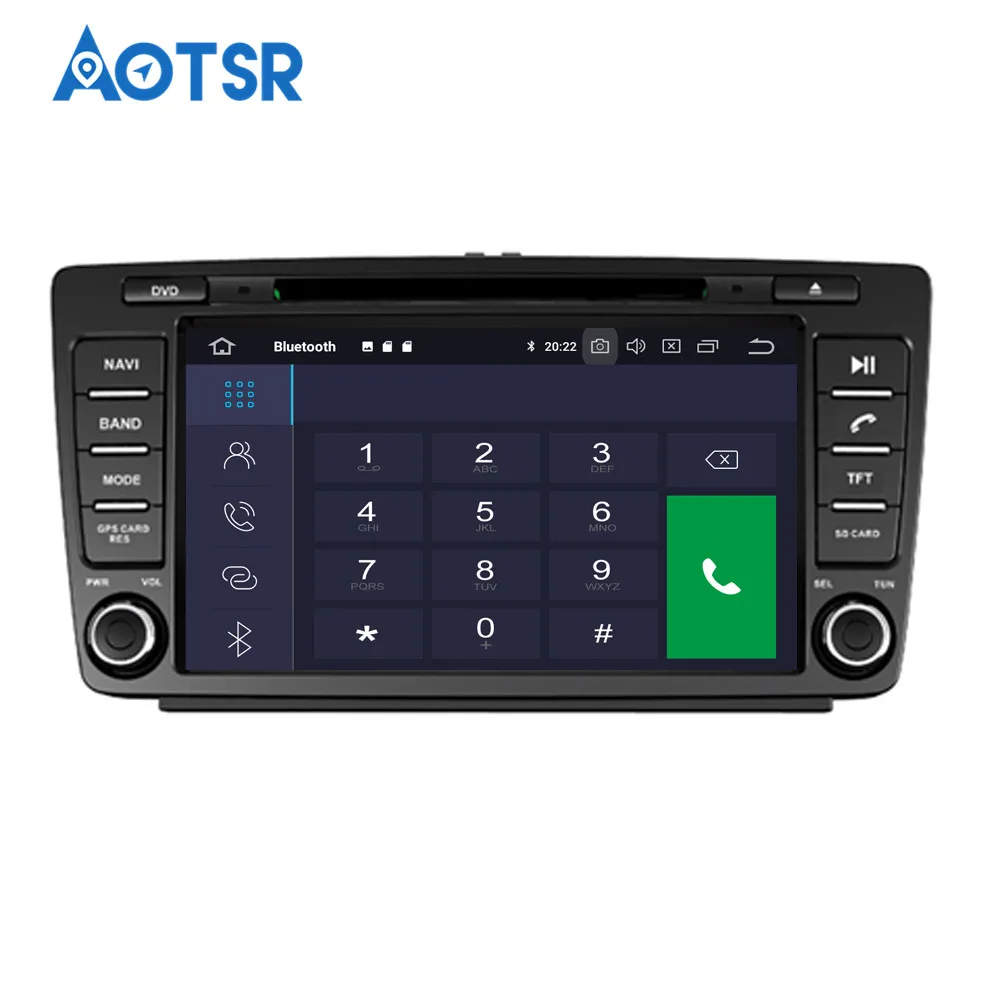 Автомагнитола 2 din Android 9 0 4 + 32 ГБ мультимедийный DVD плеер для Skoda Octavia 2008 2009 2010 2015 GPS