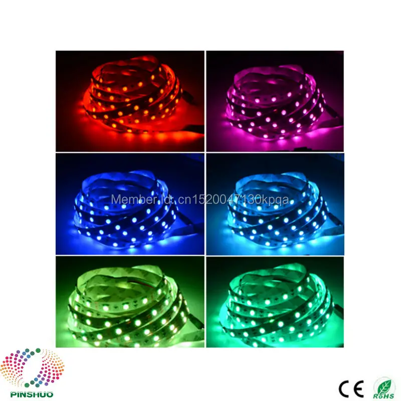 

(3PCS/Lot) 5M 300LEDs 60LEDs/m IP65 Waterproof 3528 RGB LED Strip Light Flexible