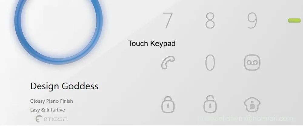 touch keypad