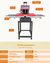 Automatic double position pneumatic heat press machine 40 60CM free tax to RU
