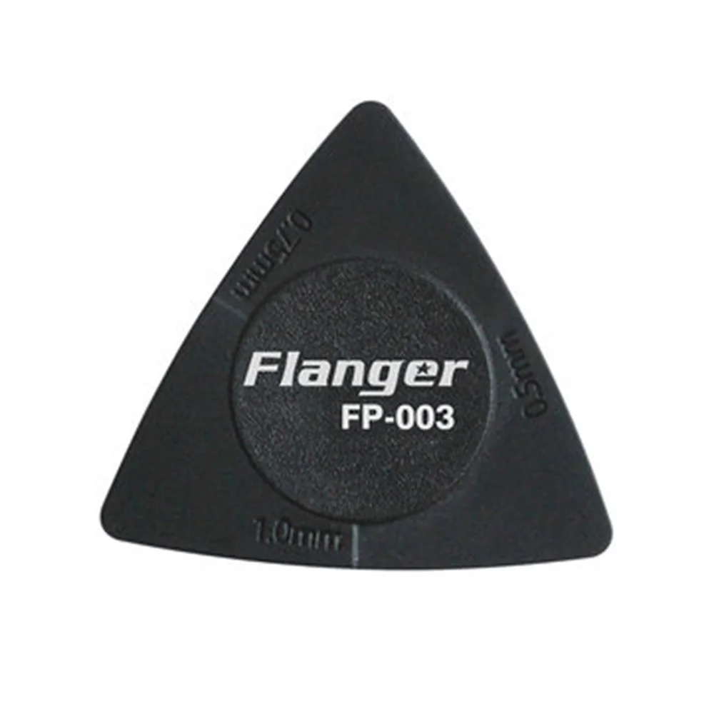 Flanger 10 шт. 1,0 мм 0,75 мм 0,5 мм медиаторы треугольной формы толщины медиатор Plectrum Акустическая гитара бас медиаторы для Укулеле