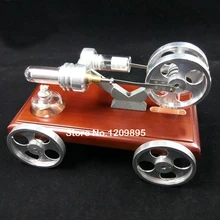 Stirling engine model DIY Car toy Enlightenment of Science Manufacturing power source model Children s birthday