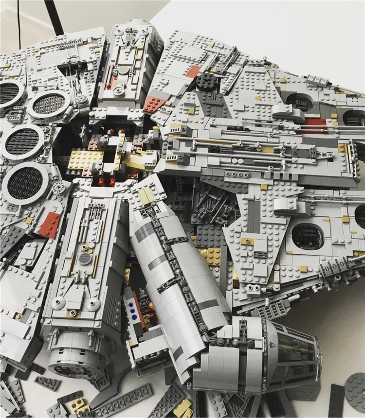 Millennium Falcon Lepin 8445pcs Compatible 75192 Star wars Series Ultimate Collectors Model Building Bricks Toys 16 Millennium Falcon Lepin 8445pcs Compatible 75192 Star wars Series Ultimate Collectors Model Building Bricks Toys 20